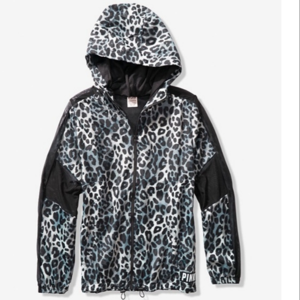 Vs Pink leopard anorak